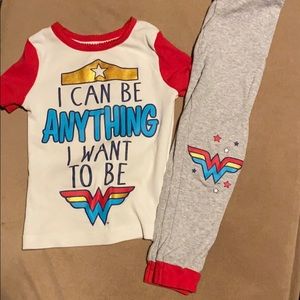 2t Wonder Woman pajamas